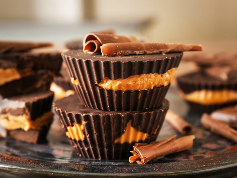 photo of chocolate peanut butter cups