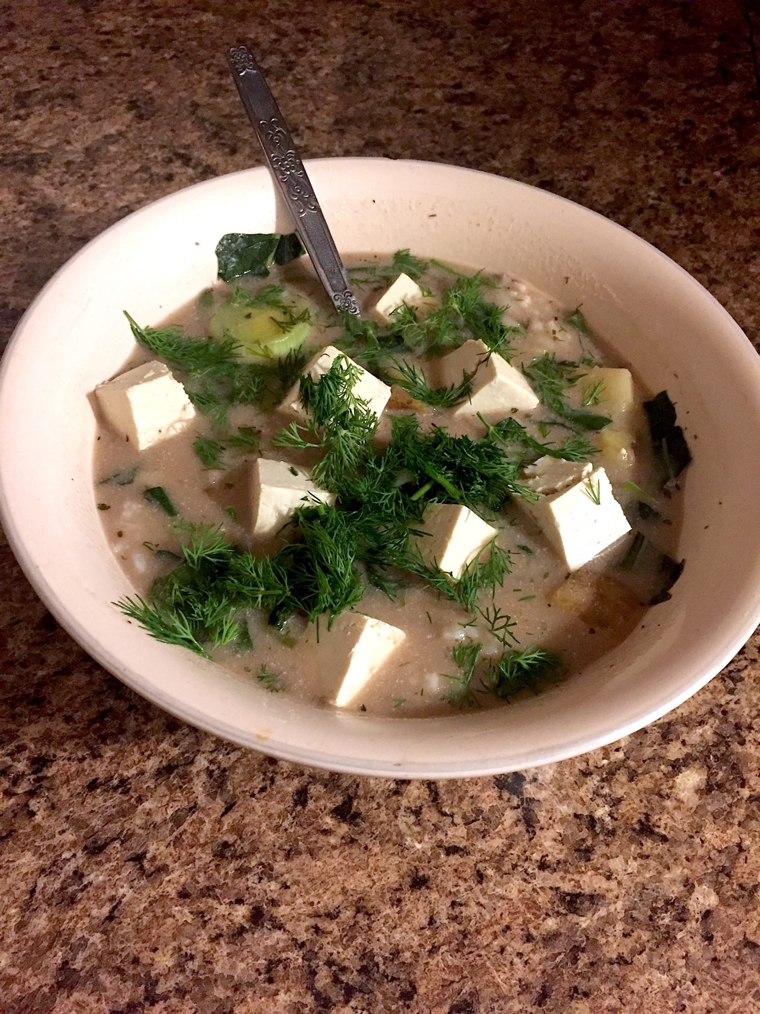 Vegan Potato Leek Soup (With Coconut Milk & Dill) No Harm Know Fowl
